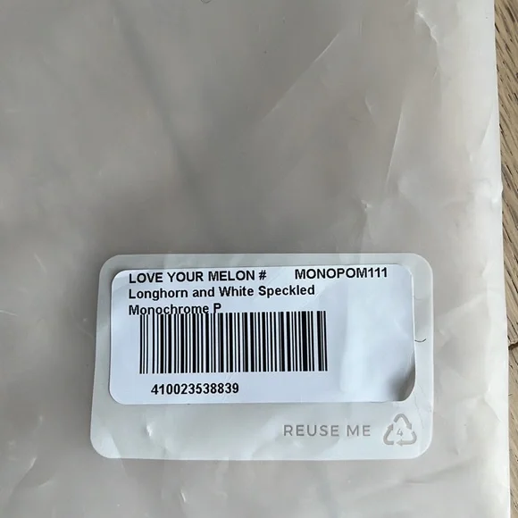 Love Your Melon Longhorn and White Winter Hat - Picture 5 of 5